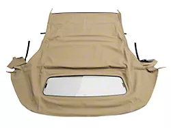 OPR Convertible Top with Heated Glass; Sailcloth Camel (05-14 Mustang Convertible)