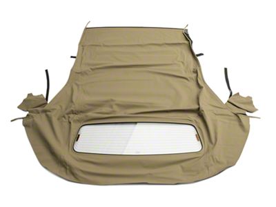 Convertible Top with Heated Glass; Sailcloth Parchment (05-14 Mustang Convertible)