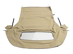Convertible Top with Heated Glass; Twill Vinyl Camel (05-14 Mustang Convertible)