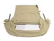 OPR Convertible Top with Heated Glass; Twill Vinyl Camel (05-14 Mustang Convertible)