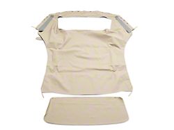 OPR Convertible Top with Plastic Window; Sailcloth Parchment (94-04 Mustang Convertible)