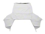 Convertible Top with Tinted Glass; Pinpoint White (83-90 Mustang Convertible)