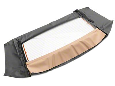 Curtain with Heated Glass; Sailcloth Saddle (94-04 Mustang Convertible)