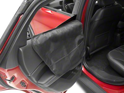 OPR Car Door Guards; Black (Universal; Some Adaptation May Be Required)