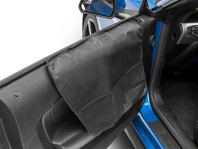 OPR Car Door Guards; Black (Universal; Some Adaptation May Be Required)