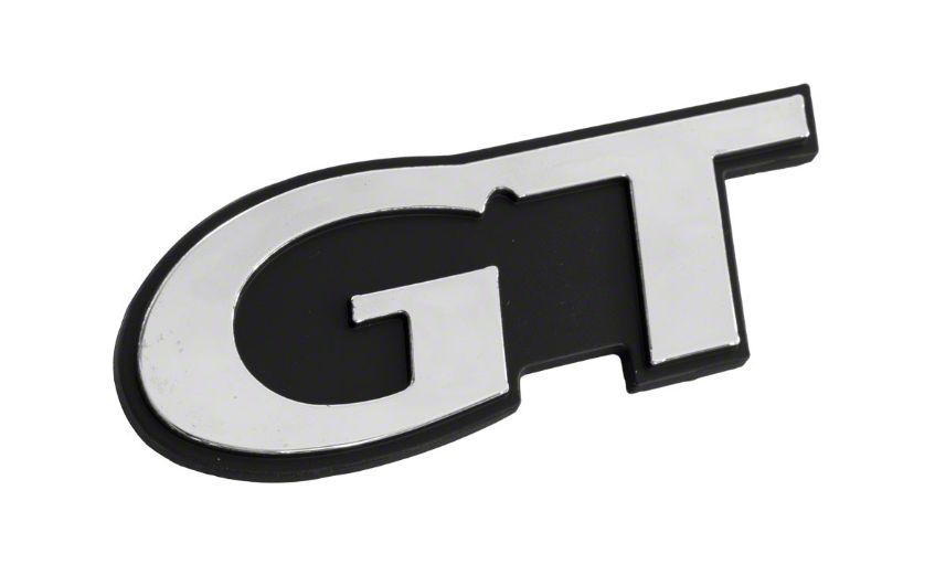 Mustang Fender Emblem; GT (99-04 Mustang GT) - Free Shipping