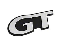 OPR Fender Emblem; GT (99-04 Mustang GT)