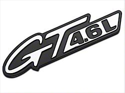 OPR Fender Emblem; Script GT/4.6L (96-98 Mustang GT)