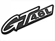 OPR Fender Emblem; Script GT/4.6L (96-98 Mustang GT)
