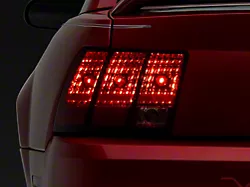 OPR Tail Light; Chrome Housing; Red/Clear Lens; Passenger Side (99-04 Mustang, Excluding 99-01 Cobra)