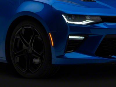 Oracle Concept LED Side Marker Kit; Tinted; Unpainted (16-24 Camaro)