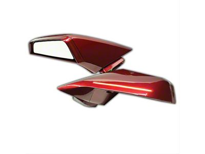 Oracle Concept Side Mirrors; Dual Intensity; Unpainted (10-15 Camaro)