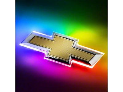 Oracle Illuminated Rear Bowtie Emblem; ColorSHIFT; Single Intensity (16-19 Camaro)