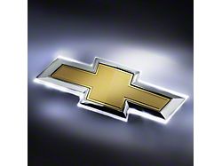 Oracle Illuminated Rear Bowtie Emblem; Single Intensity; White (16-19 Camaro)