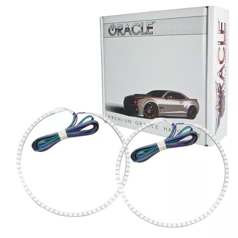 Oracle Camaro LED Halo Headlight Conversion Kit; ColorSHIFT