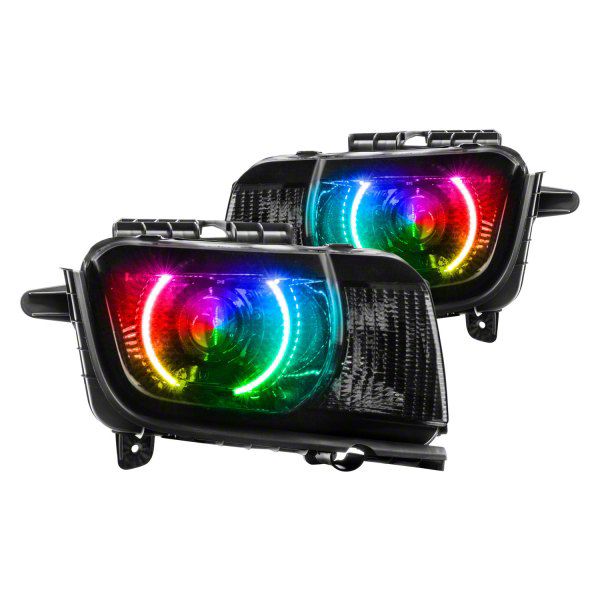 Oracle Camaro OE Style Headlights with ColorSHIFT LED Halos
