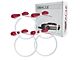 Oracle Round Style Dual LED Halo Headlight Conversion Kit; Colored (14-15 Camaro, Excluding RS)