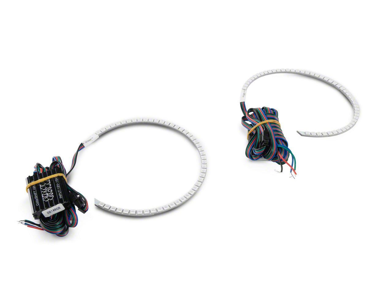 Oracle Mustang LED Halo Headlight Conversion Kit; ColorSHIFT 403336 (10