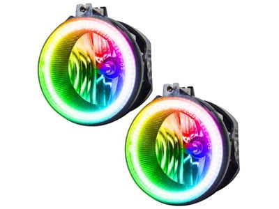 Oracle OE Style LED Halo Fog Lights; Dynamic ColorSHIFT (11-14 Challenger)