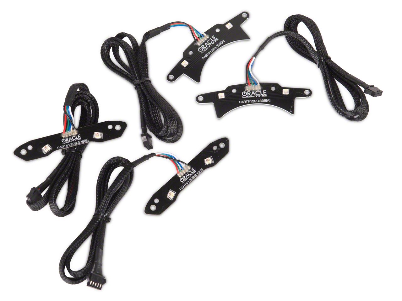 Oracle Challenger ColorSHIFT RGB+W Headlight DRL Upgrade Kit; No