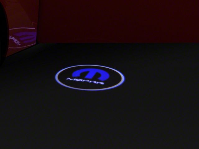 Oracle LED Door Projectors; MOPAR Logo (06-23 Charger)