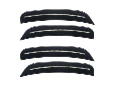 Oracle Concept LED Side Marker Kit; Clear; Pre-Painted; Pre-Painted (15-23 Charger, Excluding Widebody)