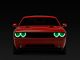 Oracle OE Style Headlights with ColorSHIFT Halo; Chrome Housing; Clear Lens (08-14 Challenger w/ Factory Halogen Headlights)