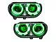 Oracle OE Style Headlights with LED Halo; Chrome Housing; Clear Lens (08-14 Challenger w/ Factory HID Headlights)