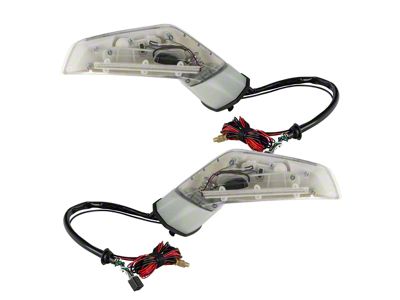 Oracle Concept Side Mirrors with Sirius/XM Satellite Antenna; No Color (05-13 Corvette C6)