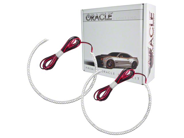 Oracle LED Halo Headlight Conversion Kit; Colored (10-12 Mustang w/ Factory Halogen Headlights)