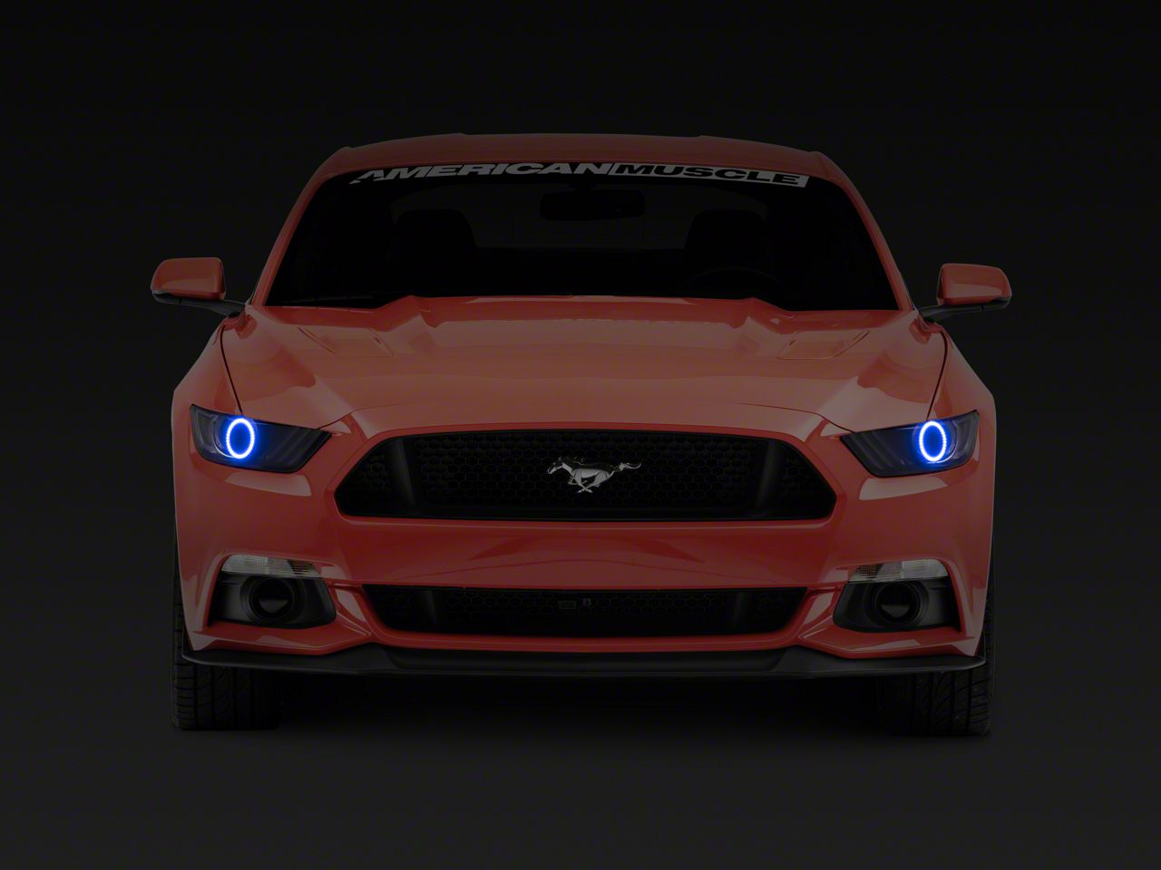 Oracle Mustang LED Halo Headlight Conversion Kit; ColorSHIFT 403325 (15