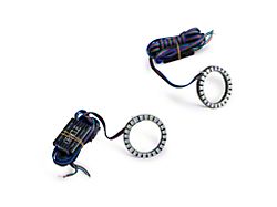 Oracle Waterproof LED Halo Fog Light Conversion Kit; ColorSHIFT (15-23 Challenger)