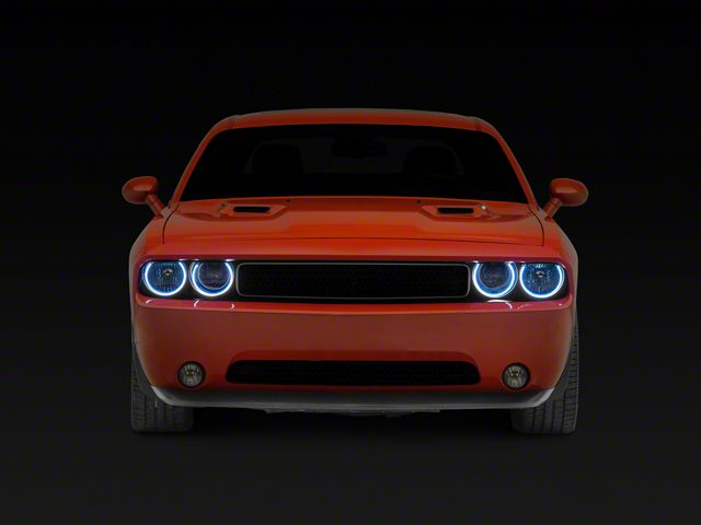 Oracle Waterproof Surface Mount LED Halo Headlight Kit (08-14 Challenger)