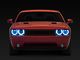 Oracle Waterproof Surface Mount LED Halo Headlight Kit; ColorSHIFT (08-14 Challenger)