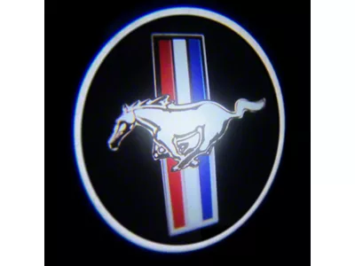 Oracle LED Door Projectors; Tri-Bar Pony Logo (Universal; Some Adaptation May Be Required)