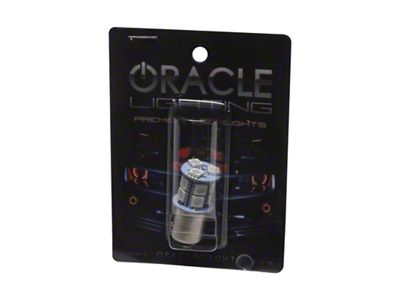 Oracle 13-LED 3-Chip SMD LED Brake Light Bulb; Amber; 1157 (79-87 Mustang)
