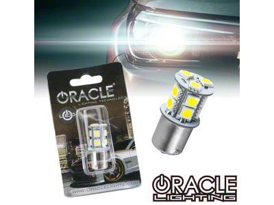 Oracle 13-LED 3-Chip SMD LED Reverse Light Bulb; Amber; 1156 (79-87 Mustang)