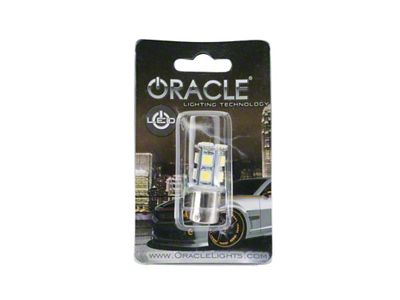 Oracle 13-LED 3-Chip SMD LED Reverse Light Bulb; Cool White; 1156 (79-87 Mustang)