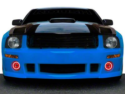 Oracle Waterproof Surface Mount LED Halo Fog Light Conversion Kit (05-09 Mustang GT)