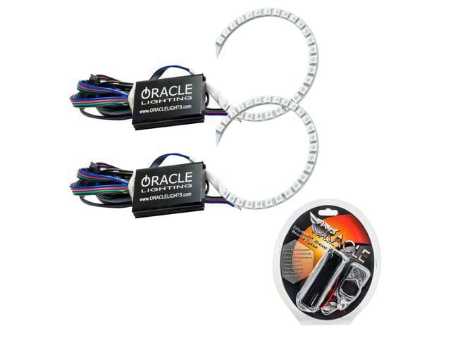 Oracle LED Headlight Halo Kit; ColorSHIFT (18-23 Mustang GT, EcoBoost)