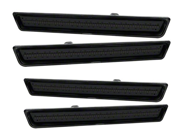 Oracle Concept LED Side Marker Kit; Tinted; Pre-Painted (15-22 Challenger, Excluding Widebody)