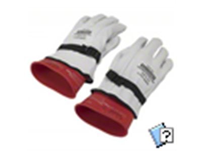 OTC Hybrid High Voltage Electric Safety Gloves; Large