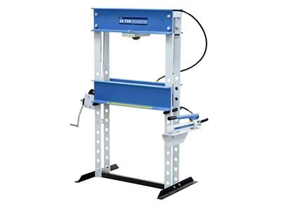 OTC Shop Press with Hydraulic Hand Pump and Ram; 25-Ton