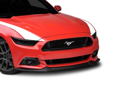 SEC10 Outer Hood Stripes; White (15-17 Mustang)