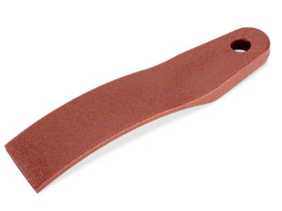 Outer Seat Belt Sleeve; Red (79-93 Mustang)