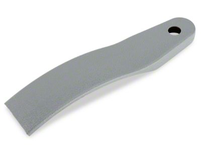 Outer Seat Belt Sleeve; Gray (87-93 Mustang)