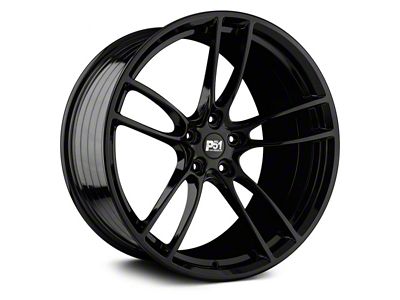 P51 Wheels 101RF Gloss Black Wheel; Rear Only; 19x11; 50mm Offset (15-23 Mustang GT, EcoBoost, V6)