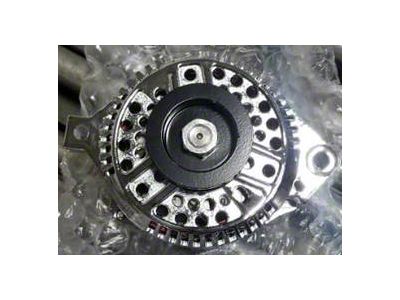 PA Performance High Output Alternator; 200 Amp; Chrome (94-95 Mustang GT; 94-00 Mustang V6)