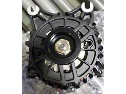 PA Performance High Output Alternator; 200 Amp; Flat Black (99-04 Mustang GT)