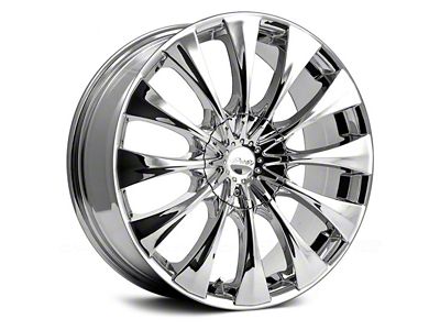 Pacer Silhouette Chrome Wheel; 20x8.5; 40mm Offset (06-10 RWD Charger)